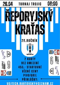 XXIX. Řeporyjský kraťas - turnaj trojic (26.4.2025)
